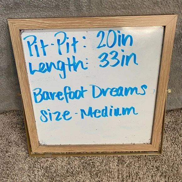 Barefoot Dreams CozyChic Cardigan Shawl Collar Open Front Size Medium Cozy - Picture 8 of 8